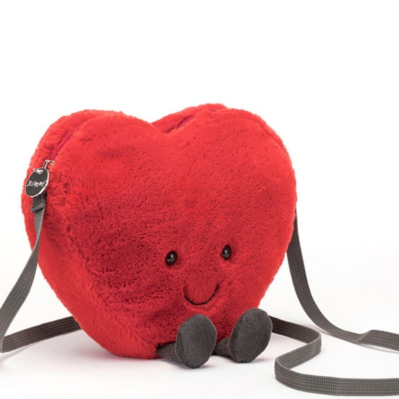 Amuseables Heart Jellycat Bag - Picture 2 of 8